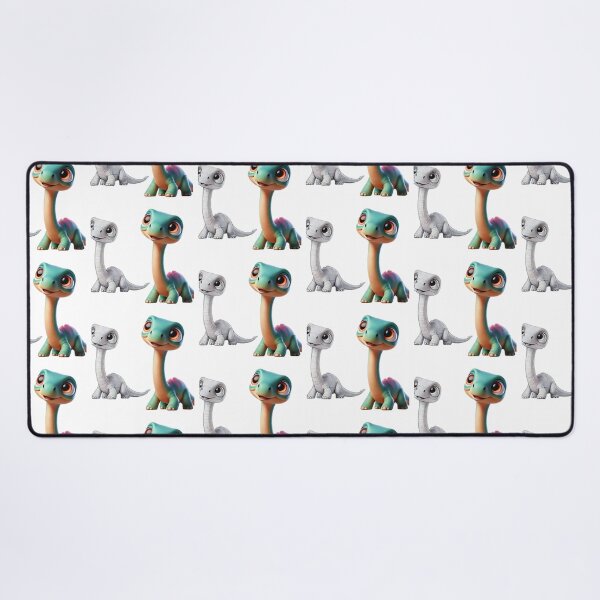 Item preview, Cute Brachiosaurus Dinosaur Duo designed and sold by Sillytoe.