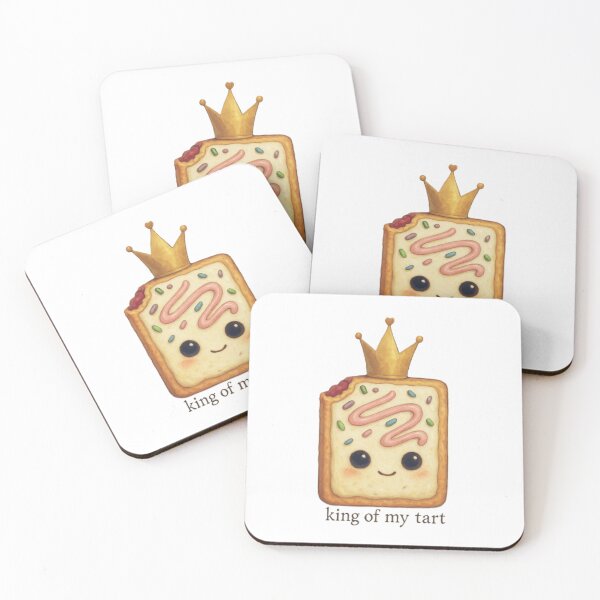 Item preview, King of My Tart – Cute TS Lyric Bread Pun Illustration designed and sold by mhaey.