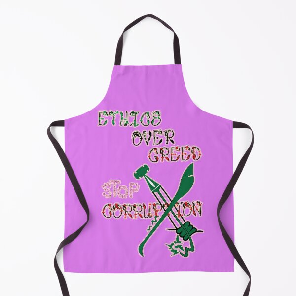 Item preview, Ethics over greed, stop corruption 12 designed and sold by ZeYaKalilaMira.