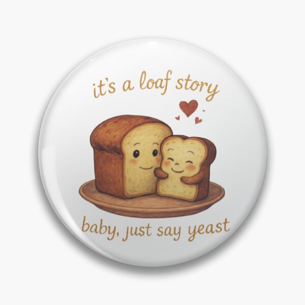 Item preview, It's A Loaf Story — Cute TS Lyric Bread Pun Illustration designed and sold by mhaey.