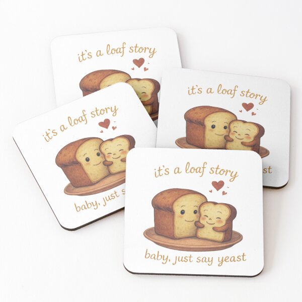Item preview, It's A Loaf Story — Cute TS Lyric Bread Pun Illustration designed and sold by mhaey.