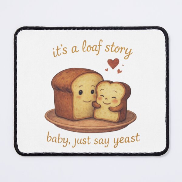 Item preview, It's A Loaf Story — Cute TS Lyric Bread Pun Illustration designed and sold by mhaey.