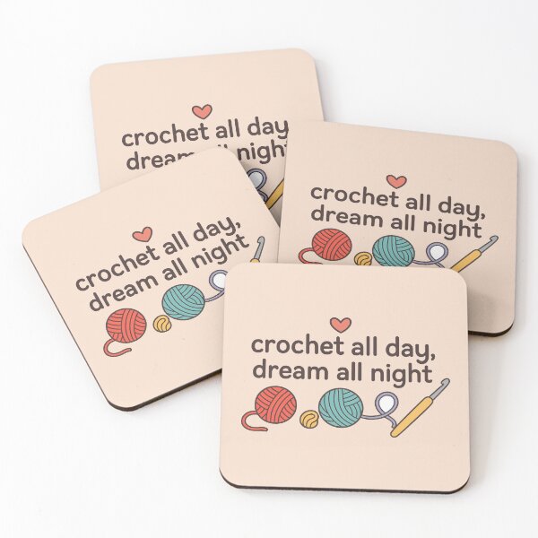 Item preview, Life’s Better With a Ball of Yarn – Cute Crochet & Knitting Quote Design designed and sold by MarJul.