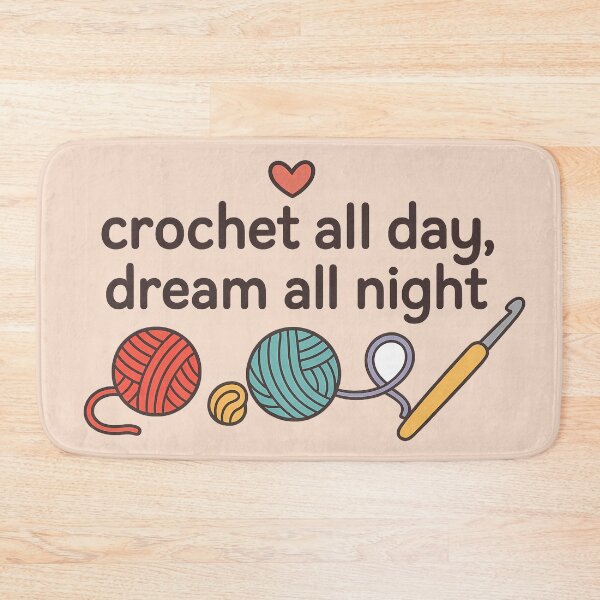 Item preview, Life’s Better With a Ball of Yarn – Cute Crochet & Knitting Quote Design designed and sold by MarJul.