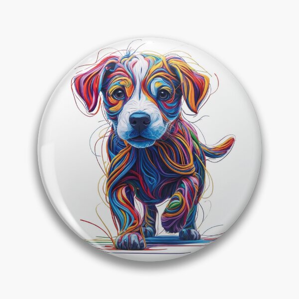 Item preview, Adorable puppy using 'line art' designed and sold by PieKiss.
