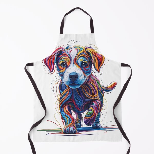 Item preview, Adorable puppy using 'line art' designed and sold by PieKiss.