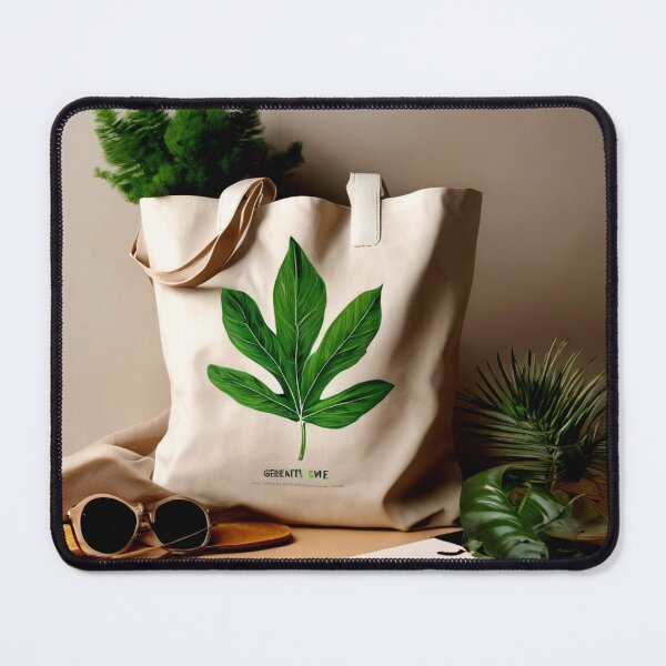 Item preview, Leaf of Power on Your Bag designed and sold by Zofia Sosnecka.