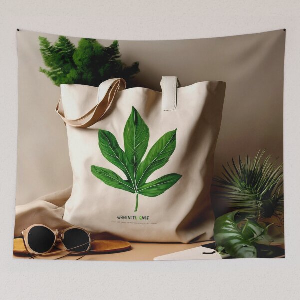 Item preview, Leaf of Power on Your Bag designed and sold by Zofia Sosnecka.