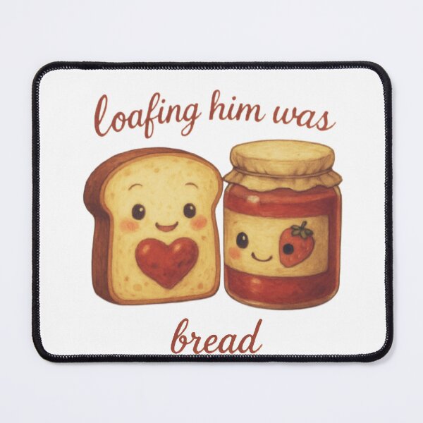 Item preview, Loafing Him Was Bread – Cute TS Lyric Bread Pun Illustration designed and sold by mhaey.
