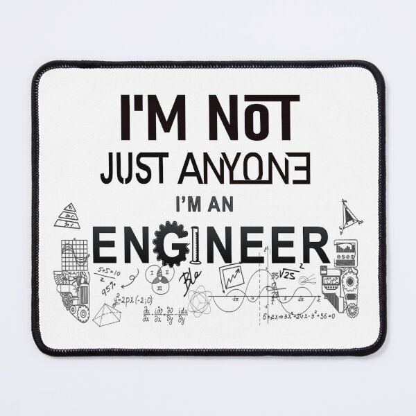 Item preview, Not Just Anyone – Engineer Mindset Quote Design designed and sold by ArtVibeDesign.