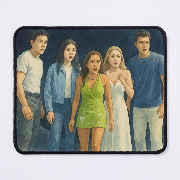 Item preview, I Know What You Did Last Summer 2025 Cast Watercolor designed and sold by coastalquillco.