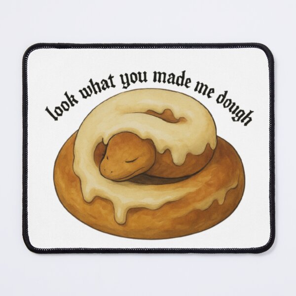 Item preview, Look What You Made Me Dough – Funny TS Lyric Bread Pun Illustration designed and sold by mhaey.