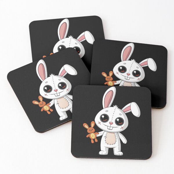 Item preview, Creepy Plush Bunny | Dark Cute Aesthetic designed and sold by DamianRoy88.