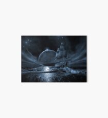 Ghost ship series: Full moon rising Art Board