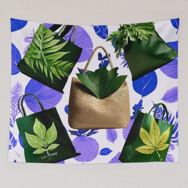 Item preview, Leaf of Power on Your Bag designed and sold by Zofia Sosnecka.