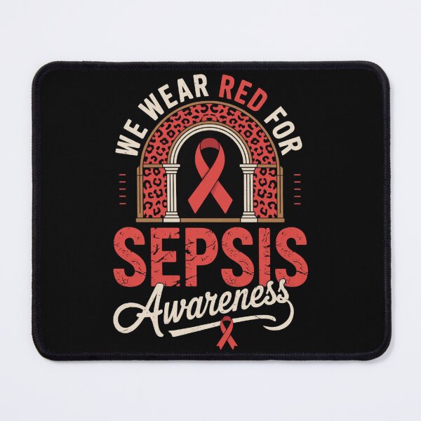 Item preview, In September We Wear Red for Sepsis Awareness designed and sold by ConceptualVibes.