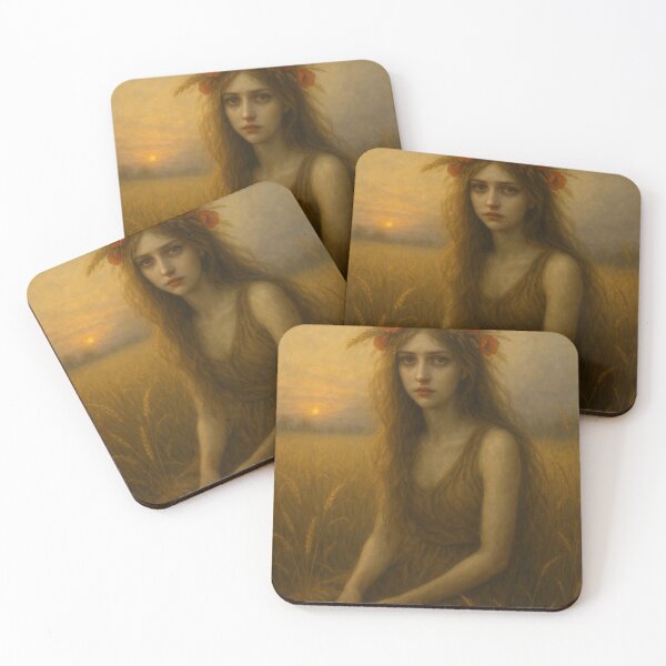 Item preview, Field Rusalka – Enchanted Maiden of the Wheat designed and sold by Lolili69.