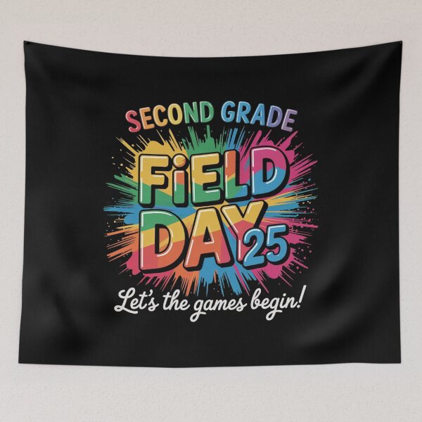 Item preview, Let The Games Begin 2nd Second Grade Field Day Teacher Kid designed and sold by ConceptualVibes.