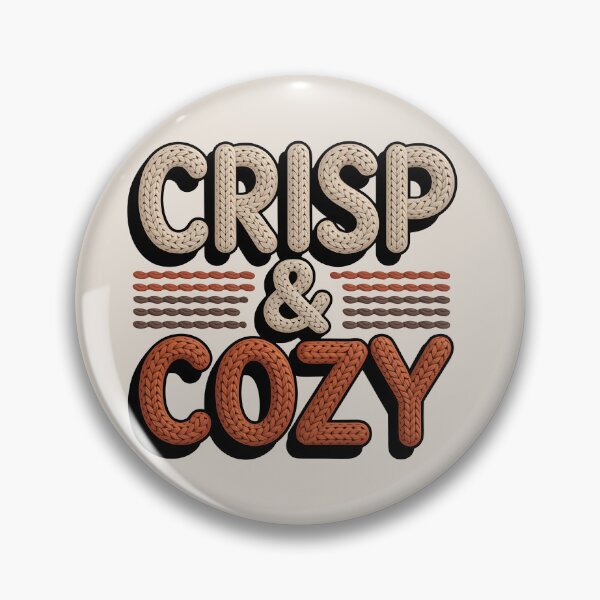 Item preview, Crisp & Cozy - Bold Autumn Typography Design designed and sold by Jollys-ArtShop.