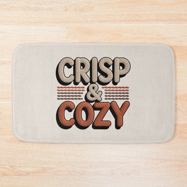 Item preview, Crisp & Cozy - Bold Autumn Typography Design designed and sold by Jollys-ArtShop.