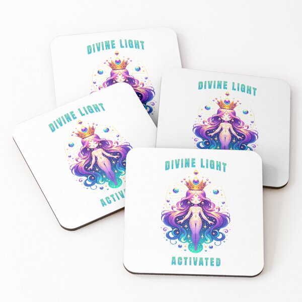 Item preview, Divine Light Activated – Spiritual Awakening Art designed and sold by 9RosesDesign.