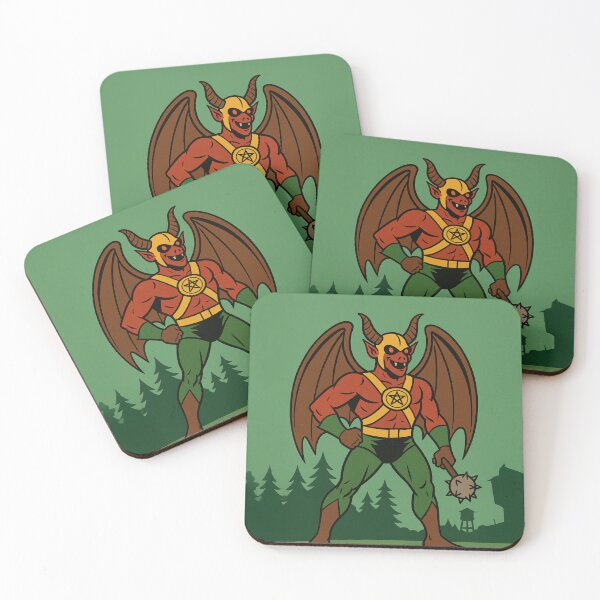 Item preview, The Jersey Devil Hawk designed and sold by Folk Bestiary.