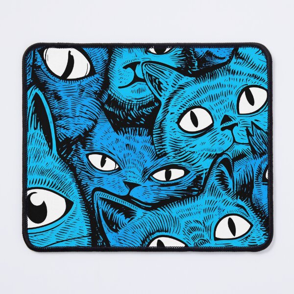 Item preview, Blue cat  designed and sold by Newrealis.
