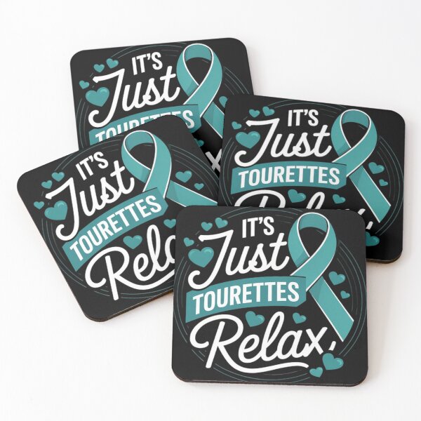 Item preview, It's Just Tourettes Relax Tourette's Syndrome Awareness designed and sold by ConceptualVibes.
