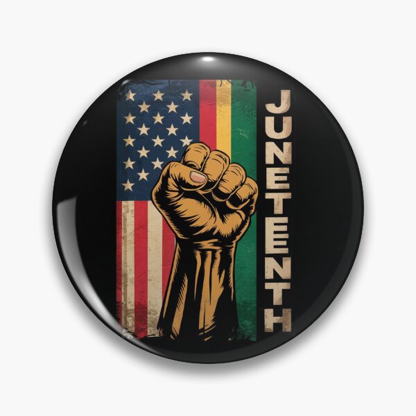 Item preview, Juneteenth Black Power Fist Pan African Pride American Flag designed and sold by ConceptualVibes.