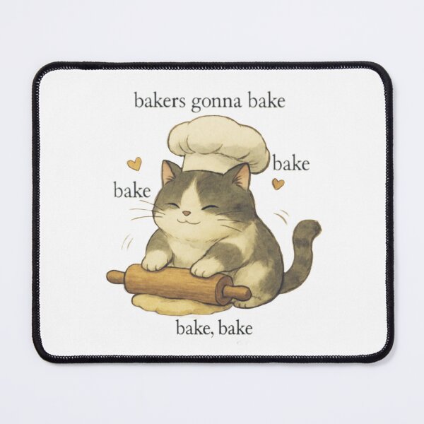 Item preview, Bakers Gonna Bake – Cute TS Lyric Bread Pun Illustration designed and sold by mhaey.