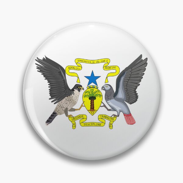 Item preview, national emblem seal of Sao Tome and Principe designed and sold by ak7sailor.