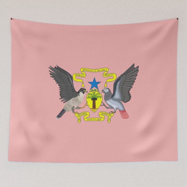 Item preview, national emblem seal of Sao Tome and Principe designed and sold by ak7sailor.