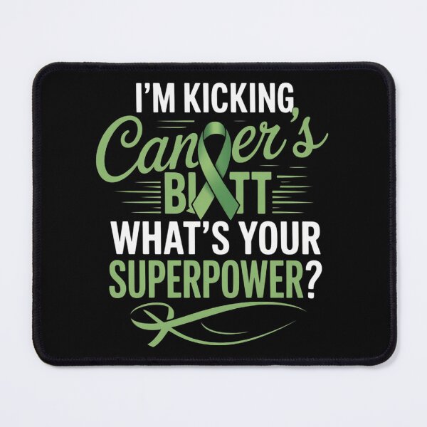 Item preview, Kicking Cancers Butt Superpower Bile Duct Cancer Awareness designed and sold by ConceptualVibes.