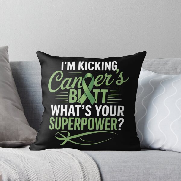 Item preview, Kicking Cancers Butt Superpower Bile Duct Cancer Awareness designed and sold by ConceptualVibes.