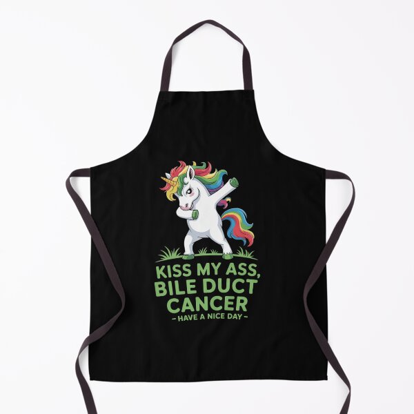 Item preview, Kiss My Ass Bile Duct Cancer Have a Nice Day Unicorn designed and sold by ConceptualVibes.