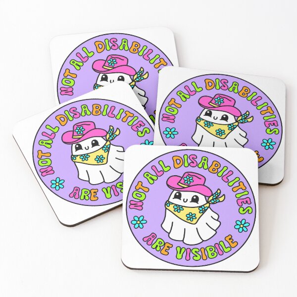 Item preview, Not All Disabilities Are Visible Ghost designed and sold by MycoMindsMedia.