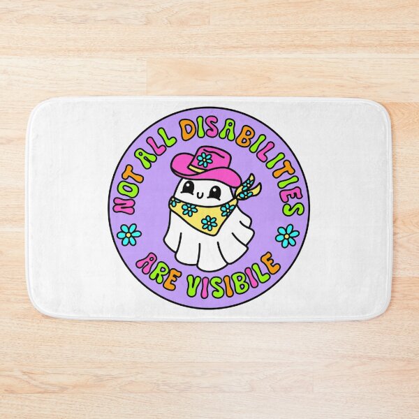Item preview, Not All Disabilities Are Visible Ghost designed and sold by MycoMindsMedia.