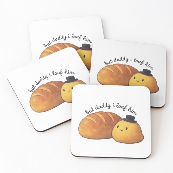 Item preview, But Daddy, I Loaf Him – Cute TS Lyric Bread Pun Illustration designed and sold by mhaey.