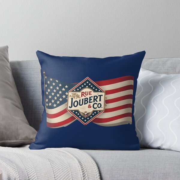Item preview, American Flag with Rue Joubert Logo designed and sold by Rue Market.