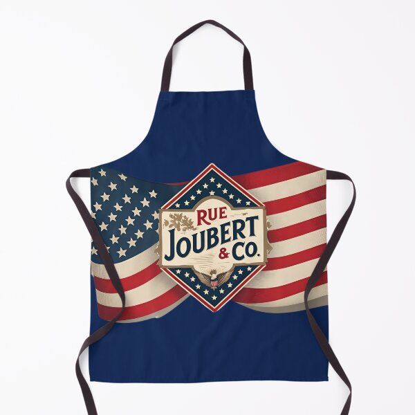 Item preview, American Flag with Rue Joubert Logo designed and sold by Rue Market.