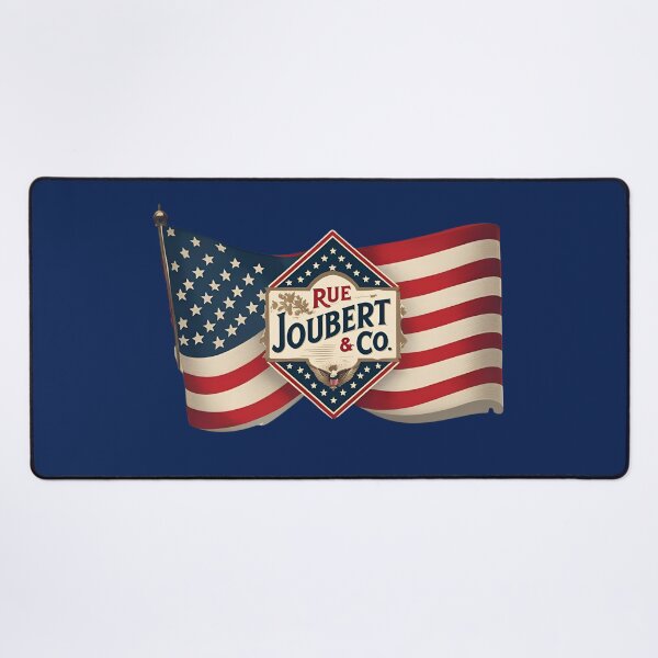 Item preview, American Flag with Rue Joubert Logo designed and sold by Rue Market.