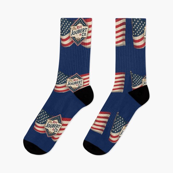 Item preview, American Flag with Rue Joubert Logo designed and sold by Rue Market.
