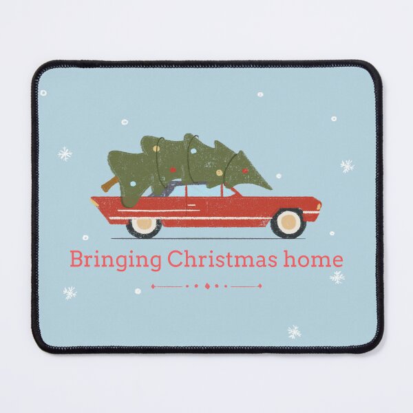 Item preview, Bringing Christmas Home – Vintage Car with Tree and SnowfallBringing Christmas Home – Vintage Car with Tree and Snowfall designed and sold by Novel Works Studio.