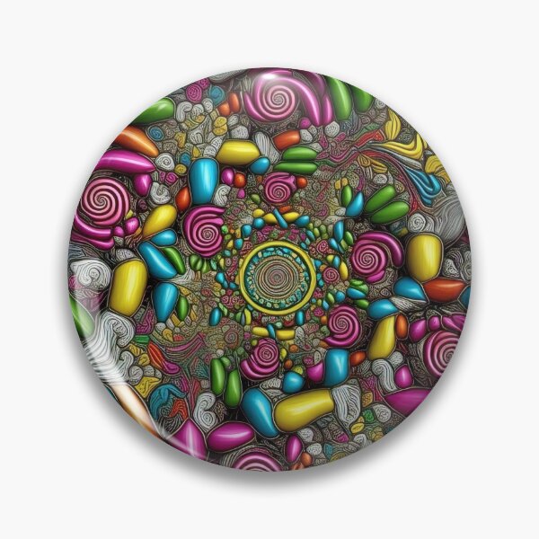 Item preview, Colorful Irregular Jelly 3D Shapes Shifting Scales designed and sold by Digital-Davinci.