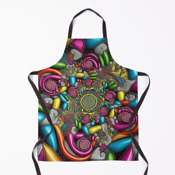 Item preview, Colorful Irregular Jelly 3D Shapes Shifting Scales designed and sold by Digital-Davinci.