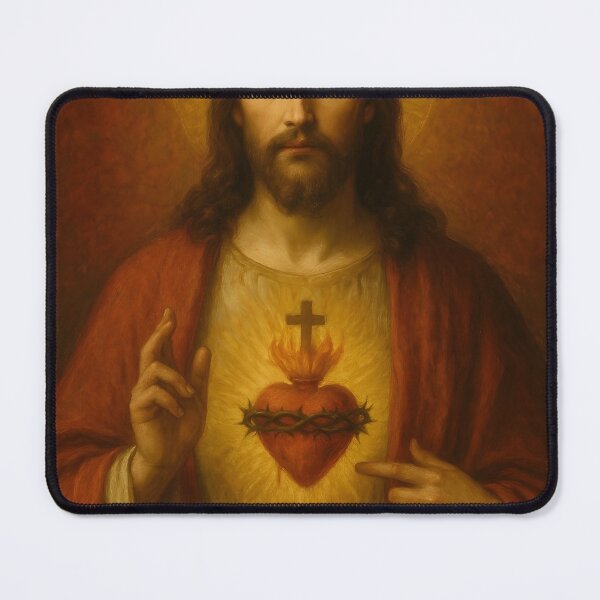 Item preview, Sacred Heart of Jesus designed and sold by edleon.