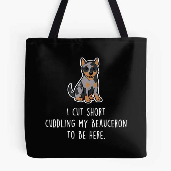 Item preview, Harlequin Beauceron Cropped Dog Cut Short designed and sold by Clara Hollins.
