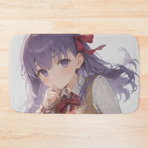 Item preview, Sakura Matou Fate Stay Night Anime Girl School Uniform Kawaii designed and sold by SubtextandSass.