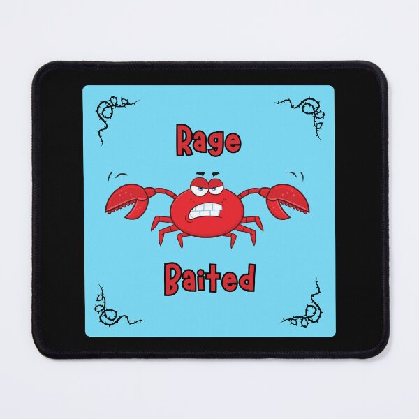 Item preview, Rage Baited Angry Crab designed and sold by WillandWent.