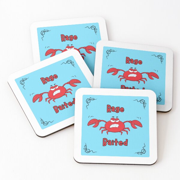 Item preview, Rage Baited Angry Crab designed and sold by WillandWent.